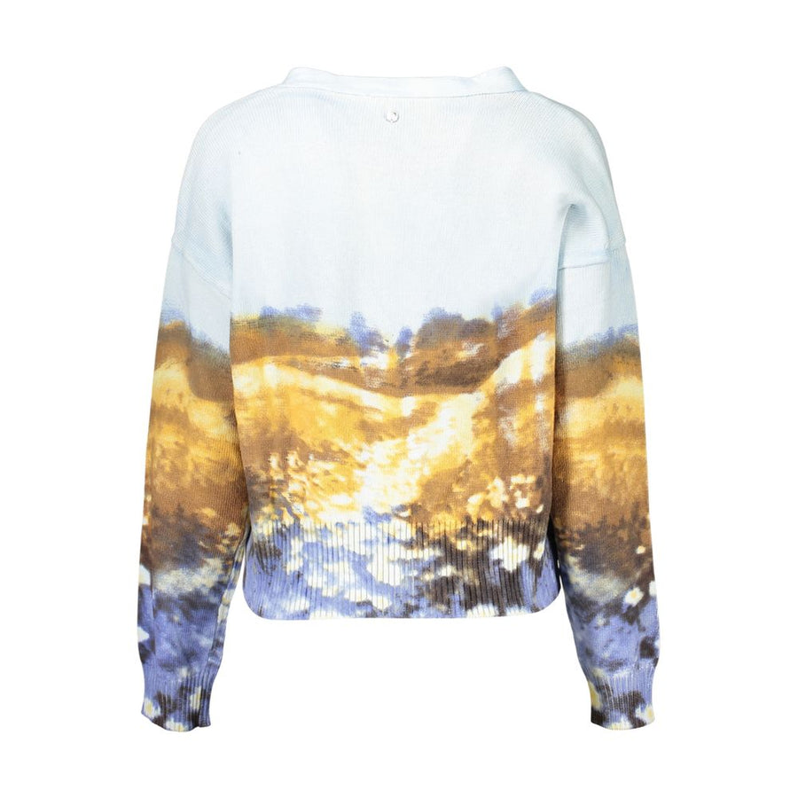 Desigual Azzurro Women's Cotton Sweater