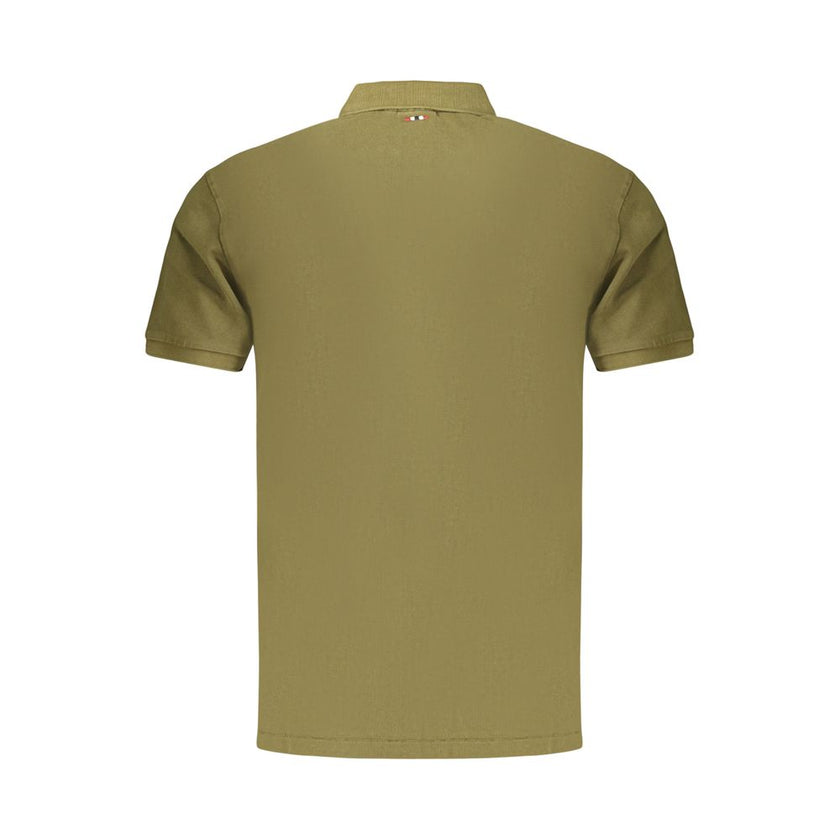 Napapijri Herren-Poloshirt Verde aus Baumwolle