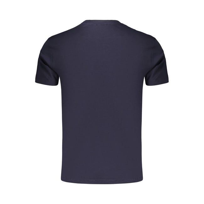 Napapijri Blaues Baumwoll-T-Shirt für Herren