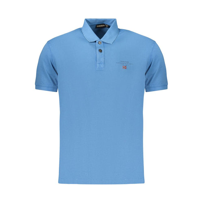 Napapijri Azzurro Baumwoll-Poloshirt für Herren