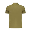 Napapijri Grünes Herren-Poloshirt aus Baumwolle