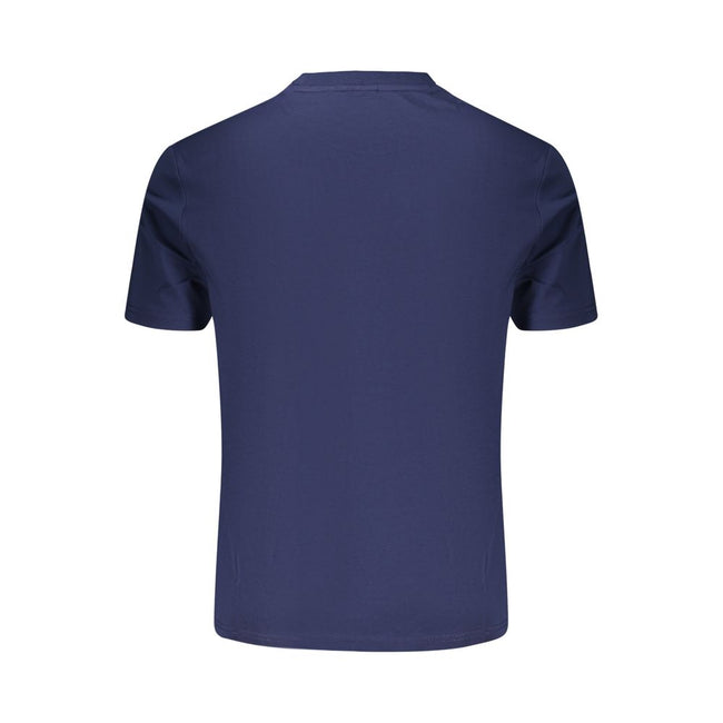 Napapijri Blaues Baumwoll-T-Shirt für Herren