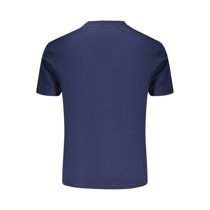 Napapijri Blaues Baumwoll-T-Shirt für Herren