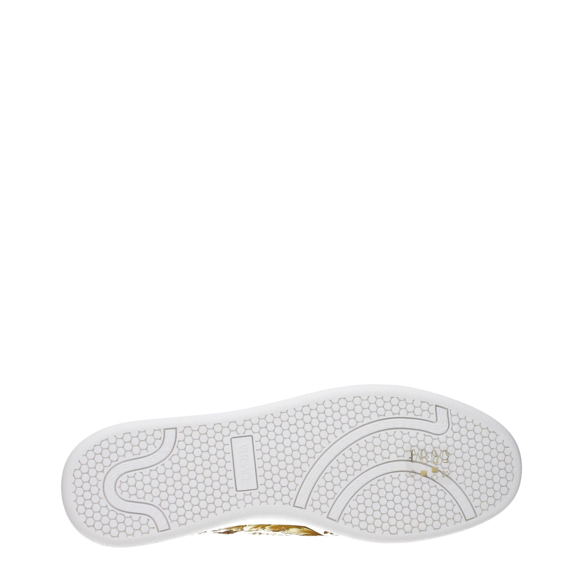Versace Weiße Leder-Sneaker