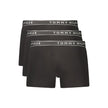Tommy Hilfiger Schwarze Herren-Boxershorts aus Baumwolle
