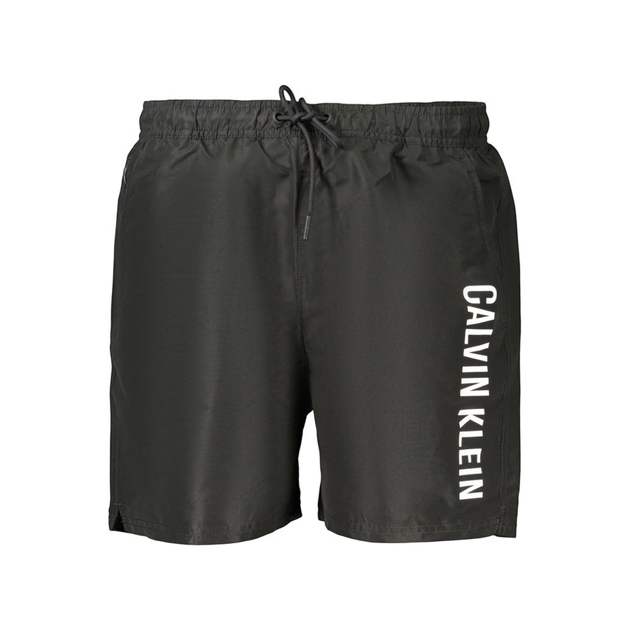 Calvin Klein Men's Black Polyester Swim Shorts