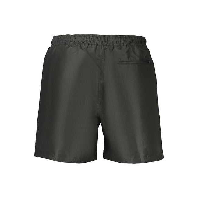 Calvin Klein Schwarze Herren-Badeshorts aus Polyester