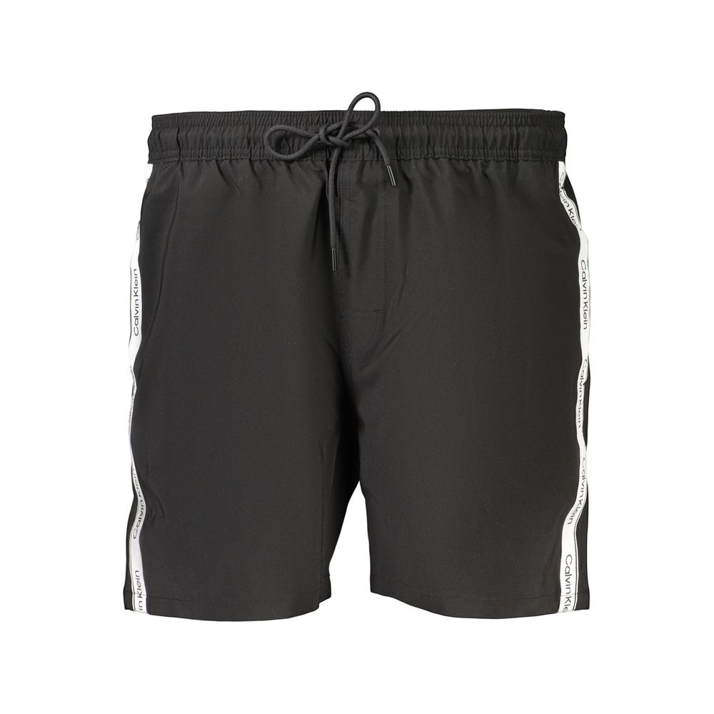 Calvin Klein Black Polyester Men's Boxer Briefs