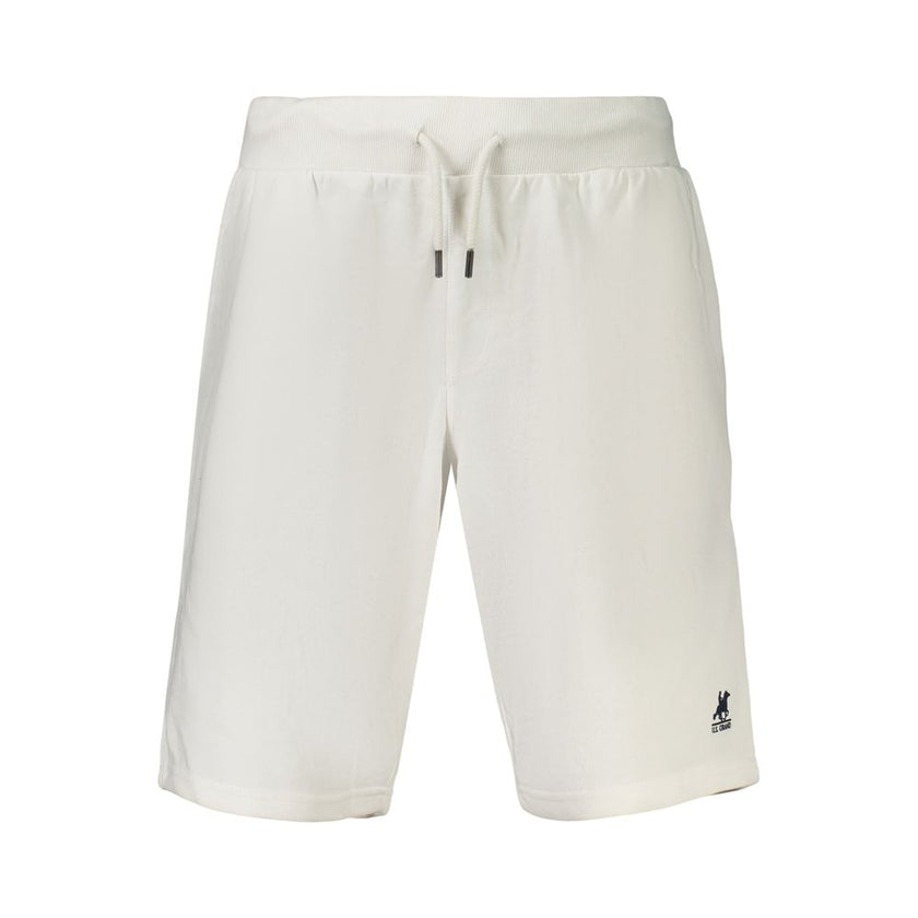 U.S. Grand Polo Weiße Herren-Hose aus Baumwolle