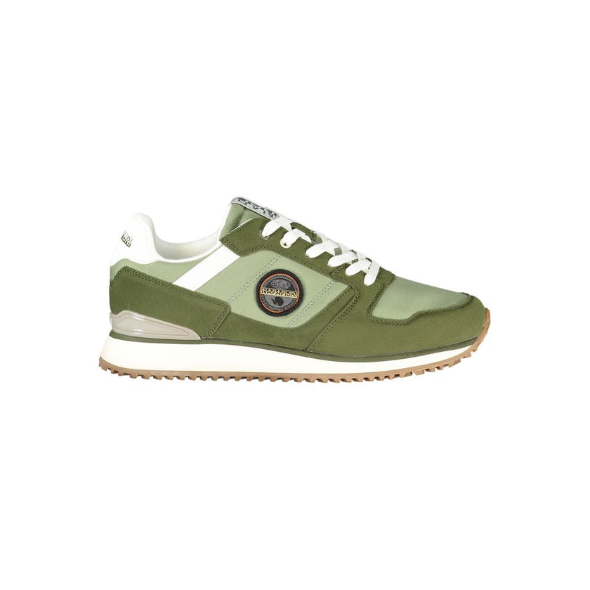 Napapijri Grüner Herren-Sneaker aus Polyurethan