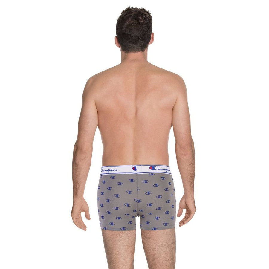 Champion Grey Cotton Boxer Shorts