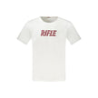 Rifle T-Shirt aus weißer Baumwolle