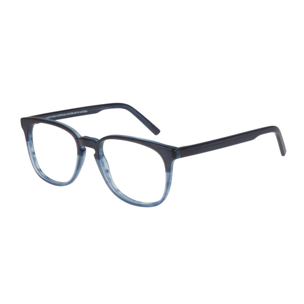 Andy Wolf Blaue Brille aus Acetat (Gestell)