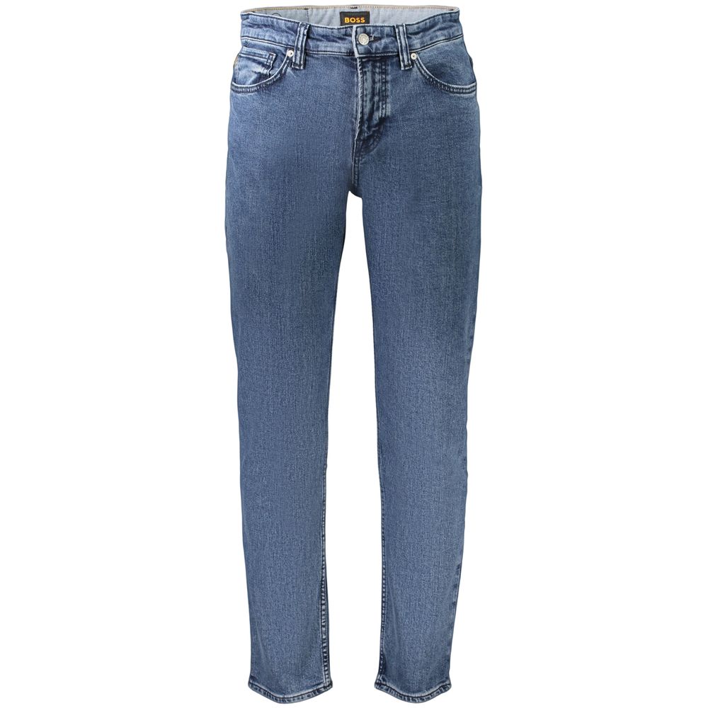 Hugo Boss Blaue Herren-Jeans aus Baumwolle