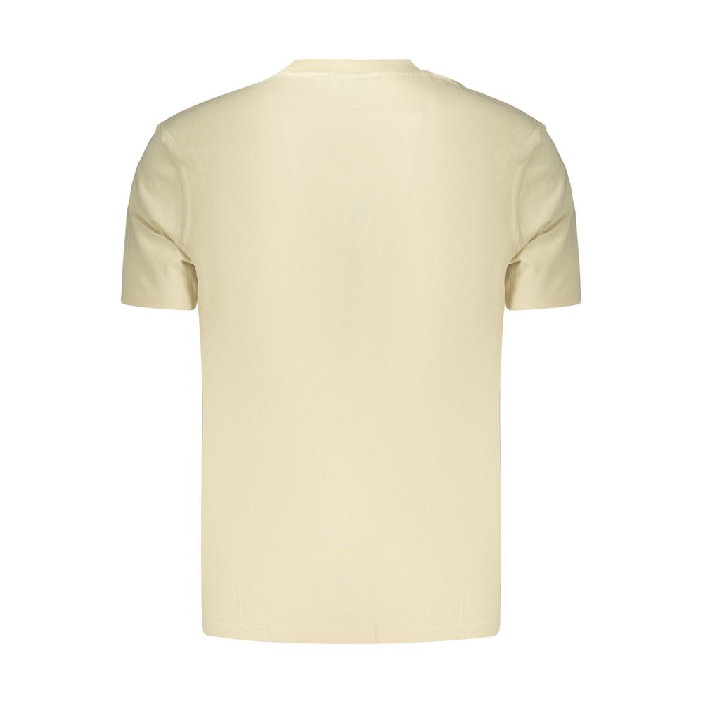 Ellesse Beigefarbenes T-Shirt aus Baumwolle