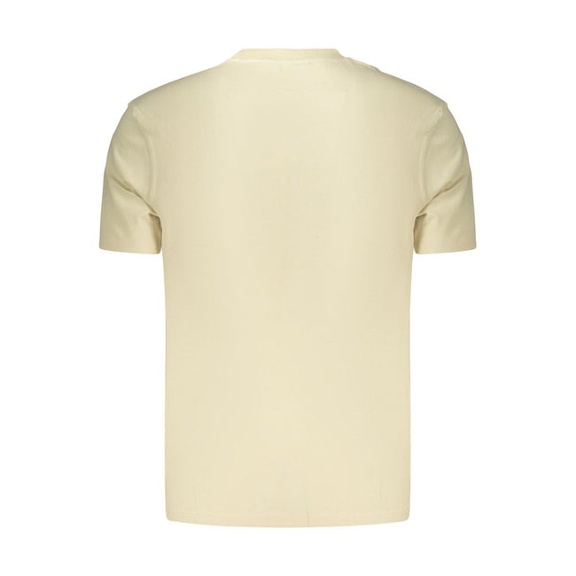 Ellesse Beigefarbenes T-Shirt aus Baumwolle