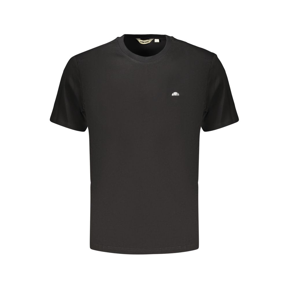 Ellesse Men's Black Cotton T-Shirt