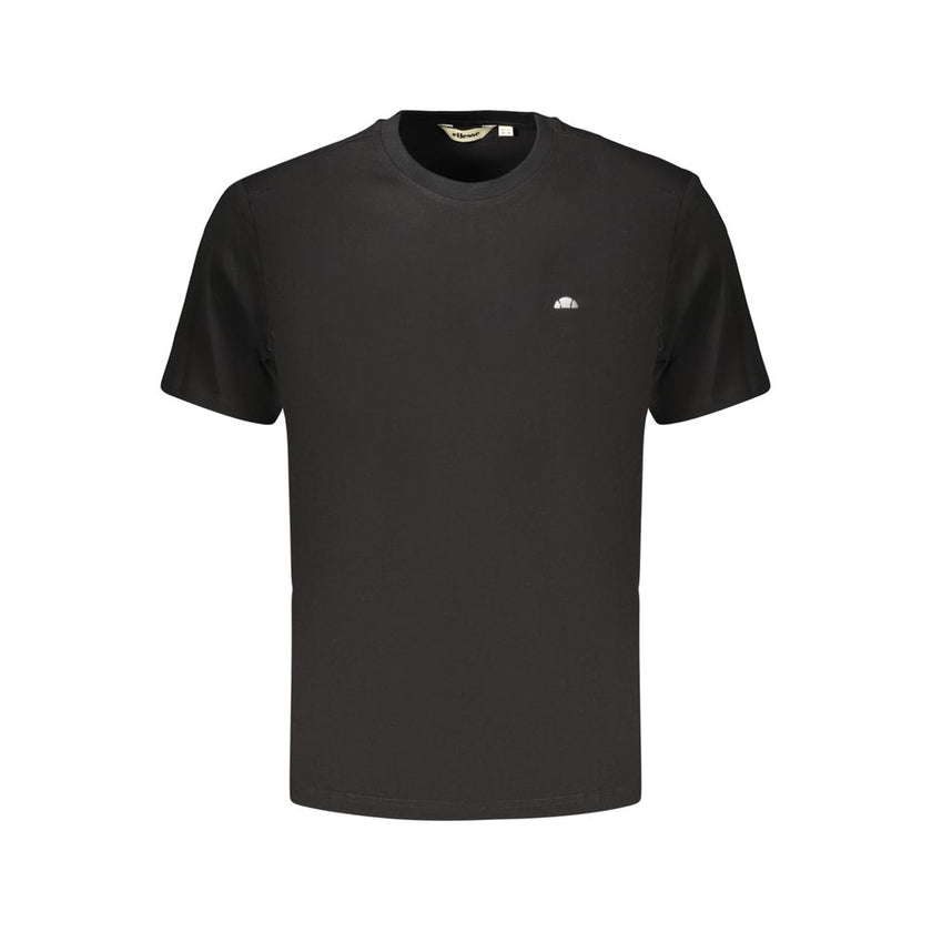 Ellesse Schwarzes Baumwoll-T-Shirt für Herren