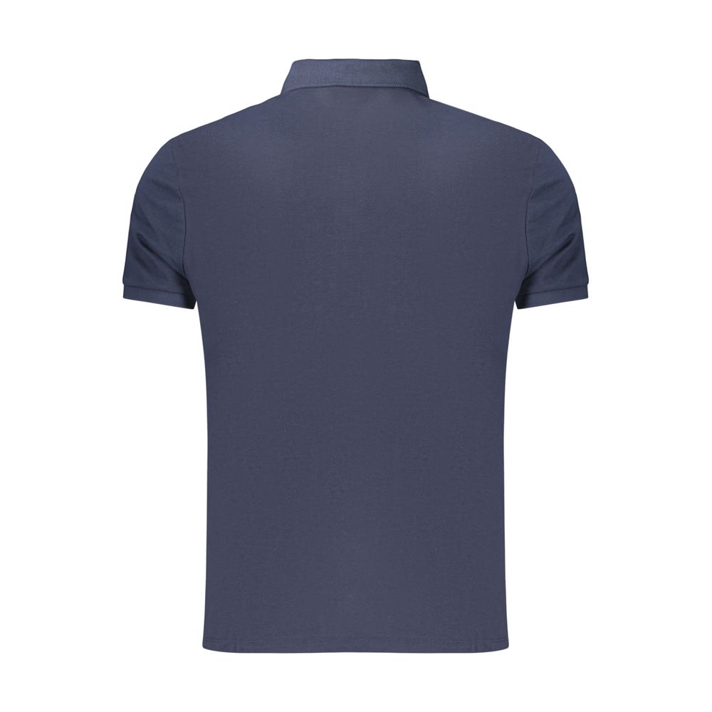 Calvin Klein Men's Blue Cotton Polo Shirt