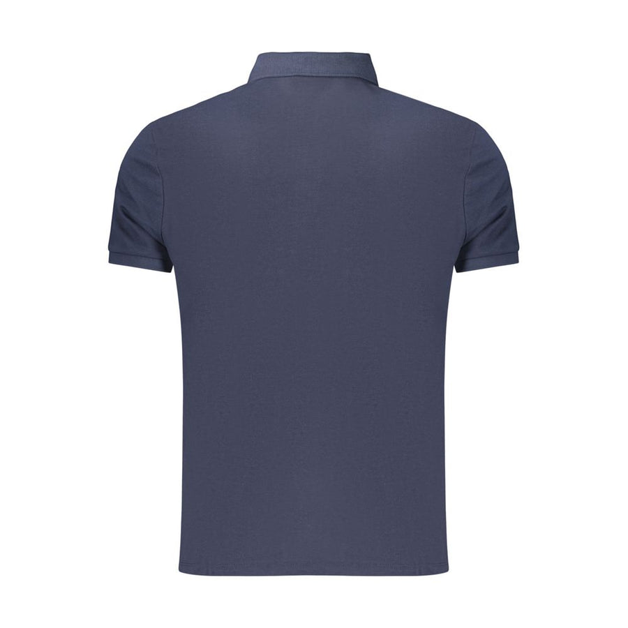 Calvin Klein Men's Blue Cotton Polo Shirt