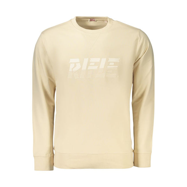 Rifle Beige Baumwoll-Sweatshirt für Herren
