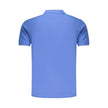 Rifle Blaues Baumwoll-Poloshirt für Herren