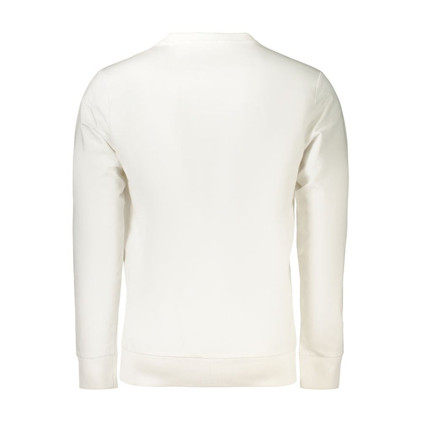 Rifle Weißes Baumwoll-Sweatshirt für Herren