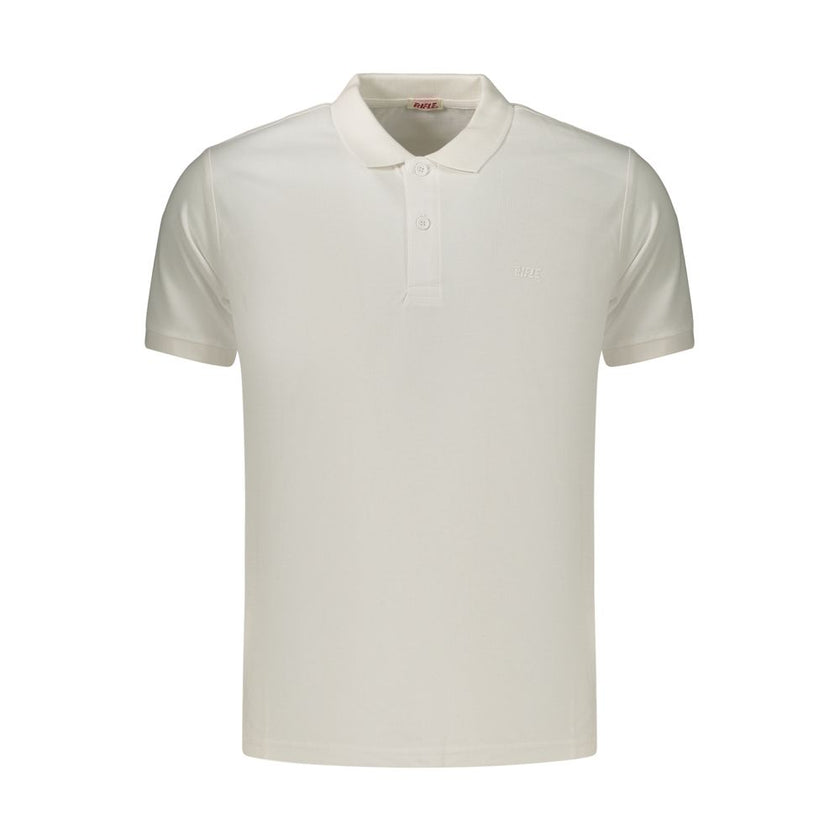 Rifle Weißes Herren-Poloshirt aus Baumwolle