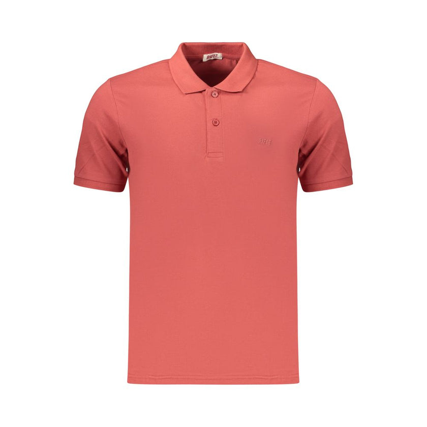 Rifle Rosso Baumwoll-Poloshirt für Herren