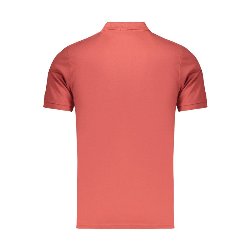 Rifle Rosso Baumwoll-Poloshirt für Herren
