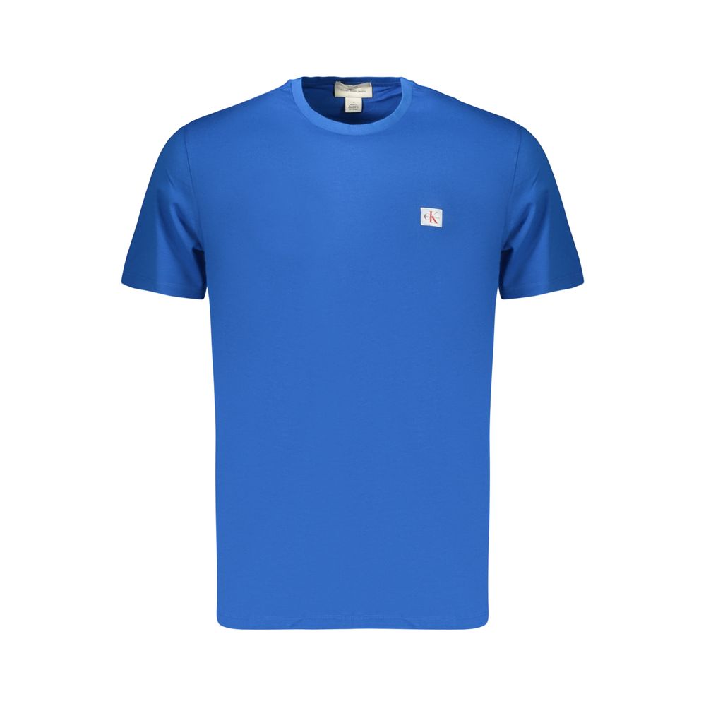 Calvin Klein Men's Blue Cotton T-Shirt