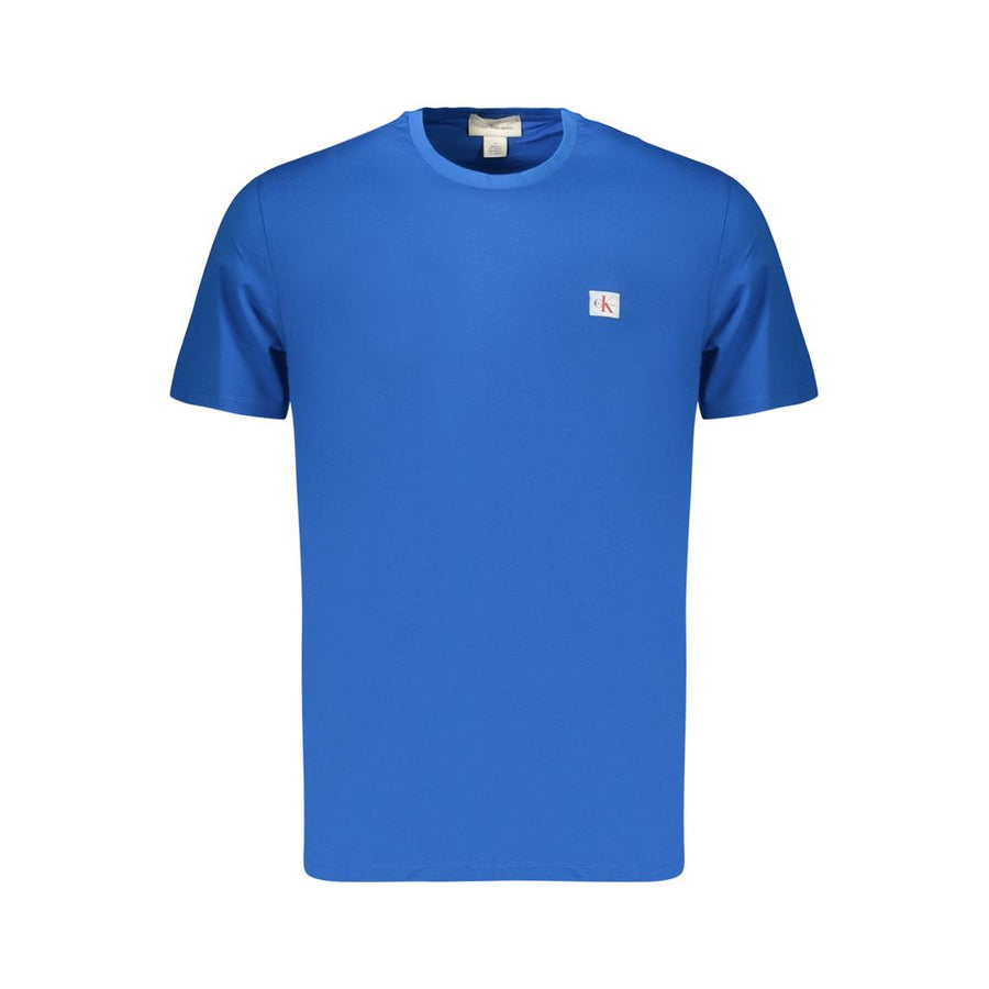 Calvin Klein Men's Blue Cotton T-Shirt