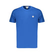 Calvin Klein Blaues Baumwoll-T-Shirt für Herren
