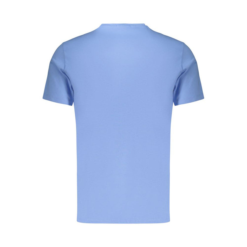 Calvin Klein Azzurro Baumwoll-T-Shirt für Herren
