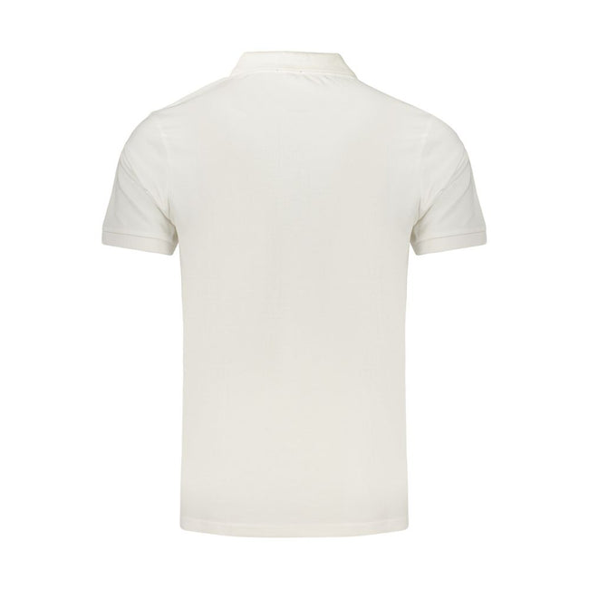 Rifle Bianco Baumwoll-Poloshirt für Herren