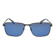 Polaroid Graue Sonnenbrille aus Metall