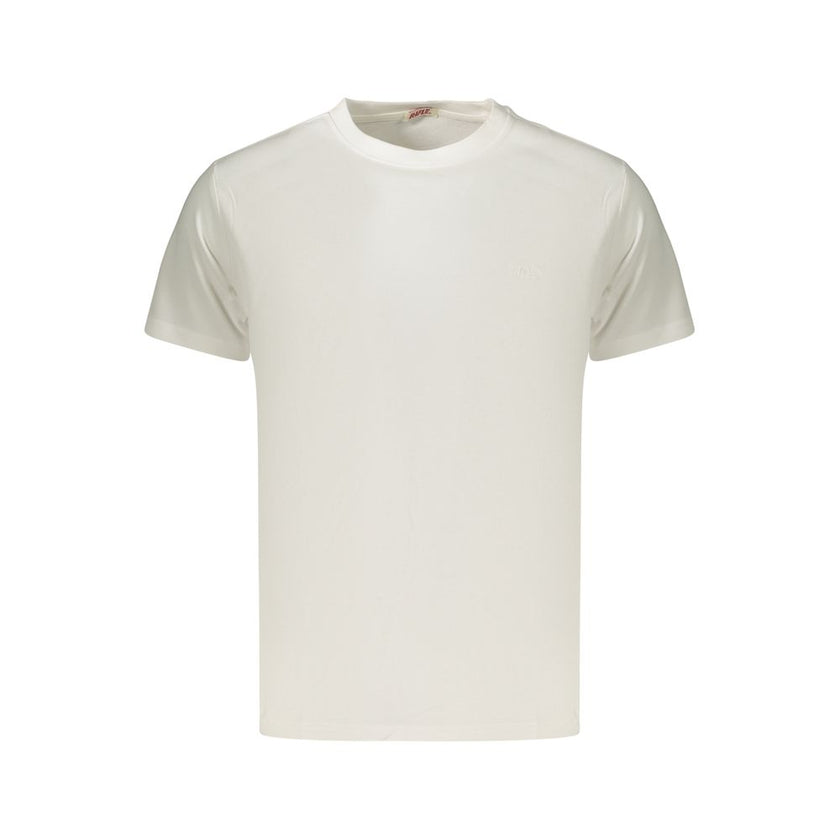 Rifle Weißes Herren-T-Shirt aus Baumwolle