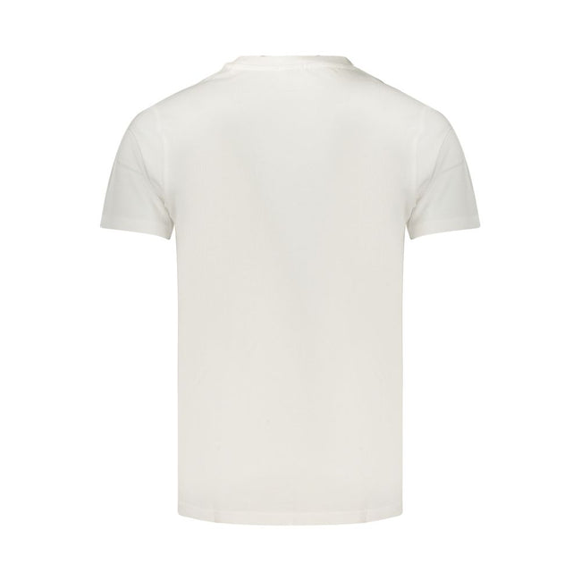 Rifle Weißes Herren-T-Shirt aus Baumwolle