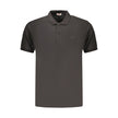 Rifle Schwarzes Baumwoll-Poloshirt für Herren