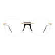 Andy Wolf Transparente Brille aus Acetat (Gestell)