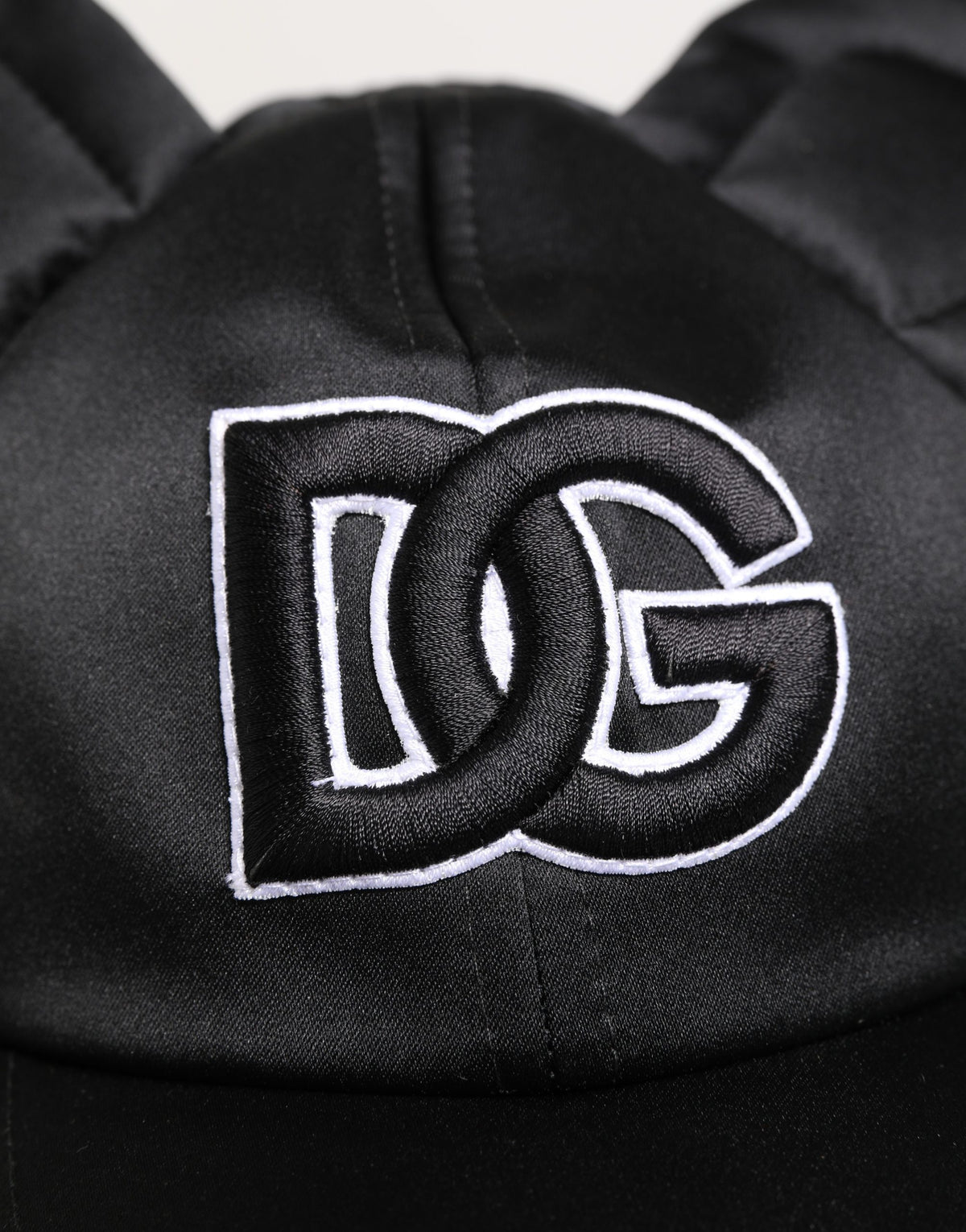 Dolce & Gabbana Men's Animal-Print Black Velvet Baseball Cap