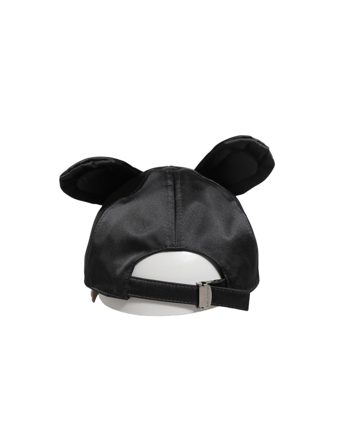 Dolce & Gabbana Men's Animal-Print Black Velvet Baseball Cap
