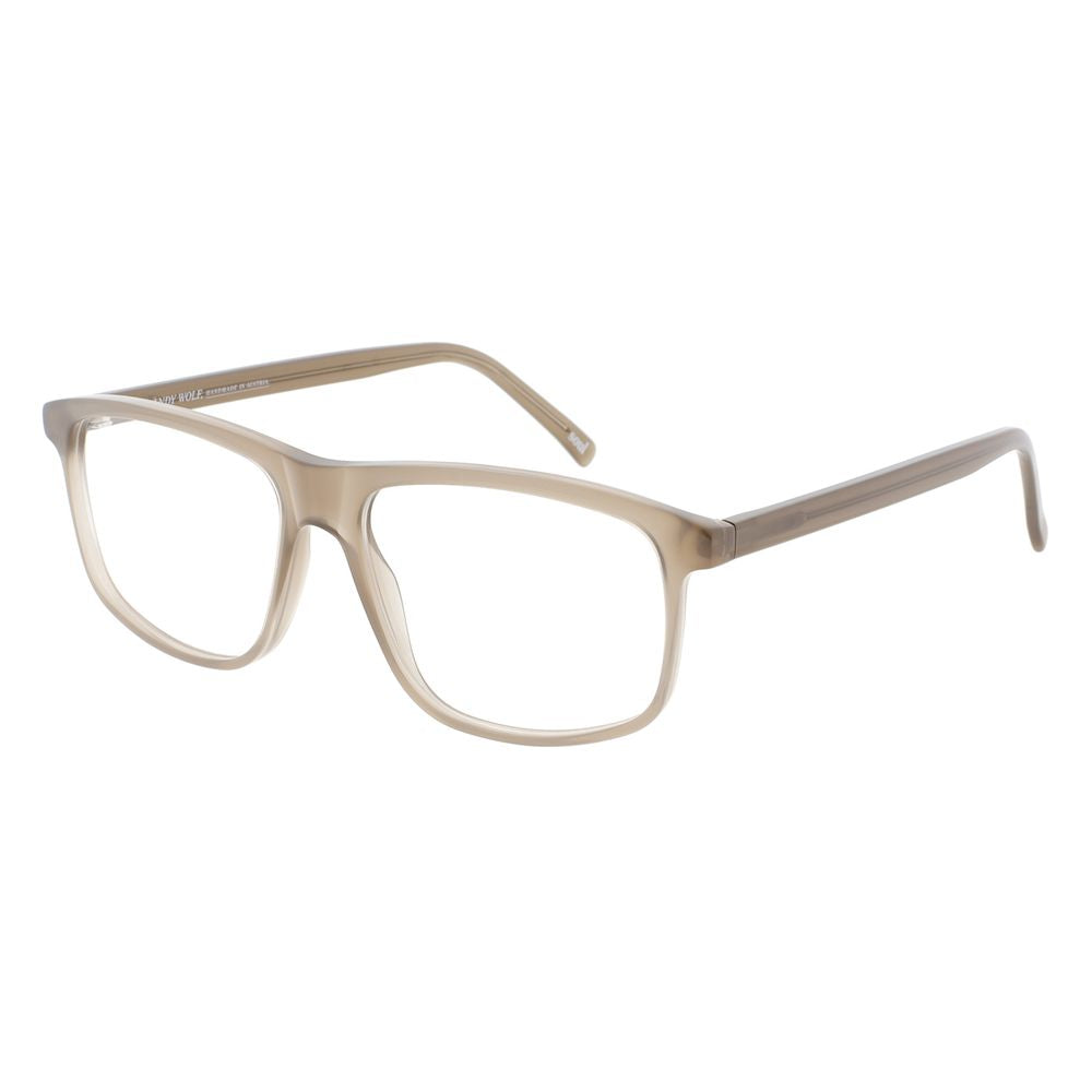 Andy Wolf Beige Acetatbrille (Gestell)