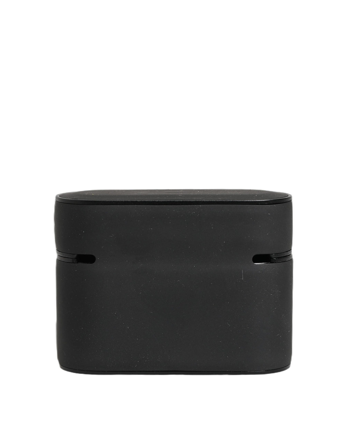 Dolce & Gabbana Black Embossed Logo PVC Case, Flip Holder for Women's AirPods
