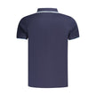 Norway 1963 Blaues Baumwoll-Poloshirt für Herren