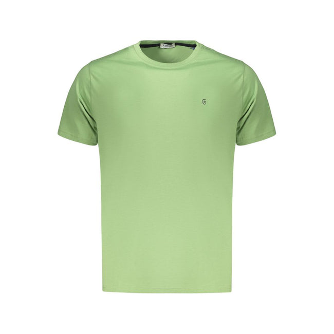 Coveri Moving Herren-T-Shirt aus Verde-Baumwolle