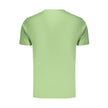 Coveri Moving Herren-T-Shirt aus Verde-Baumwolle