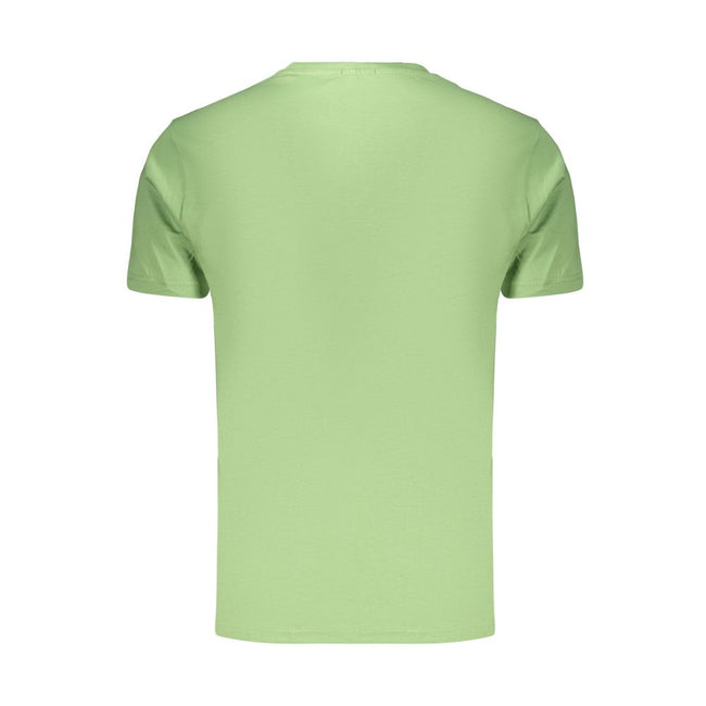 Coveri Moving Herren-T-Shirt aus Verde-Baumwolle