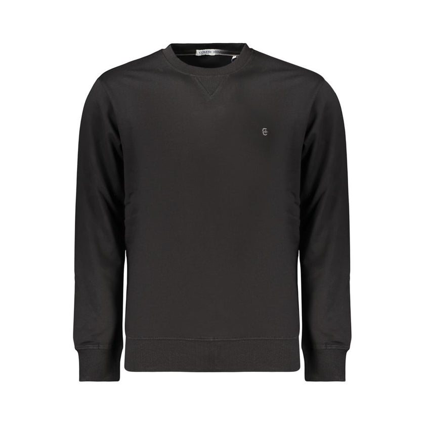 Coveri Moving Schwarzer Baumwoll-Sweatshirt