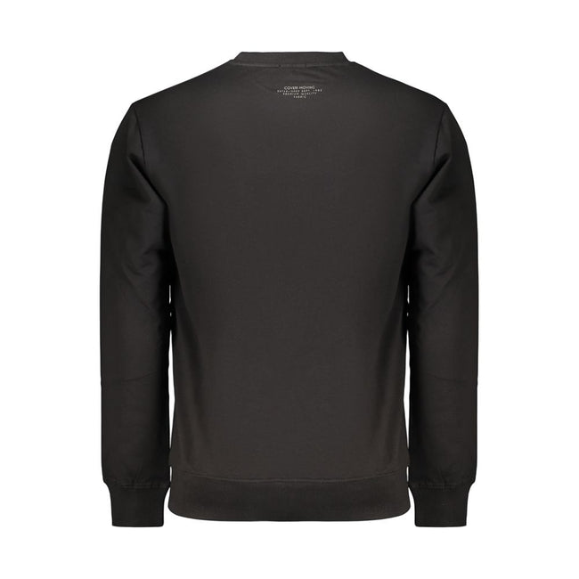 Coveri Moving Schwarzer Baumwoll-Sweatshirt